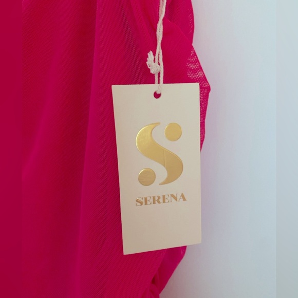 S BY SERENA ADRIAN DRESS SIZE XL IN CORAL - Picture 2 of 8